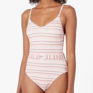 Splendid Women's Standard Cozy Stripe One Piece Swimsuit